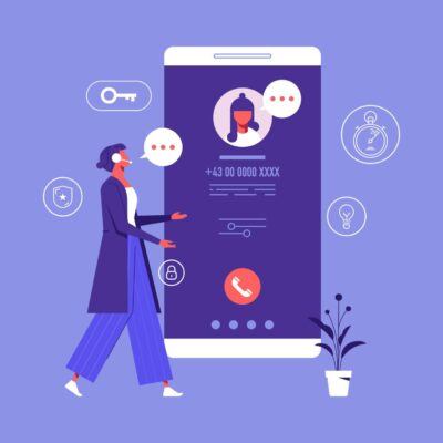 customer support concept operator with headset doing live feedback hotline operator advises client specialist solve clients problems vector 1536x1536 1